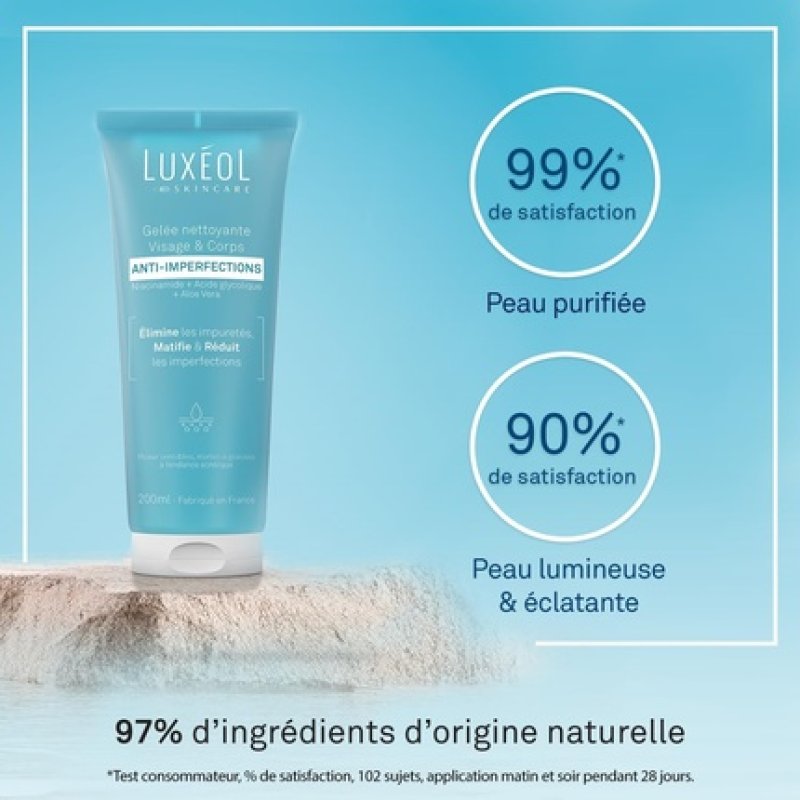 Luxol Anti-Imperfections Face & Body Cleansing Jelly