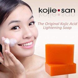 Kojie San Whitening Soap Skin Lightening Kojic Acid 135g - Pack of 2 Bars