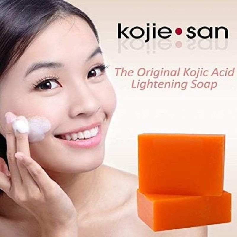 Kojie San Whitening Soap Skin Lightening Kojic Acid 135g - Pack of 2 Bars
