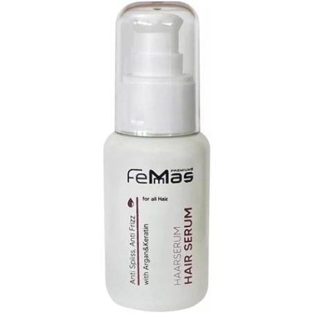 Femmas Anti-Split Ends Anti-Frizz Hair Serum with Argan and Keratin