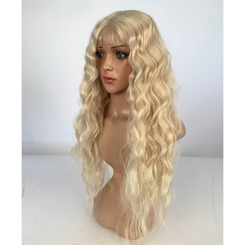 Sleek 32 Synthetic Lace Front Wig with Baby Hair - Synthetic and Human Hair