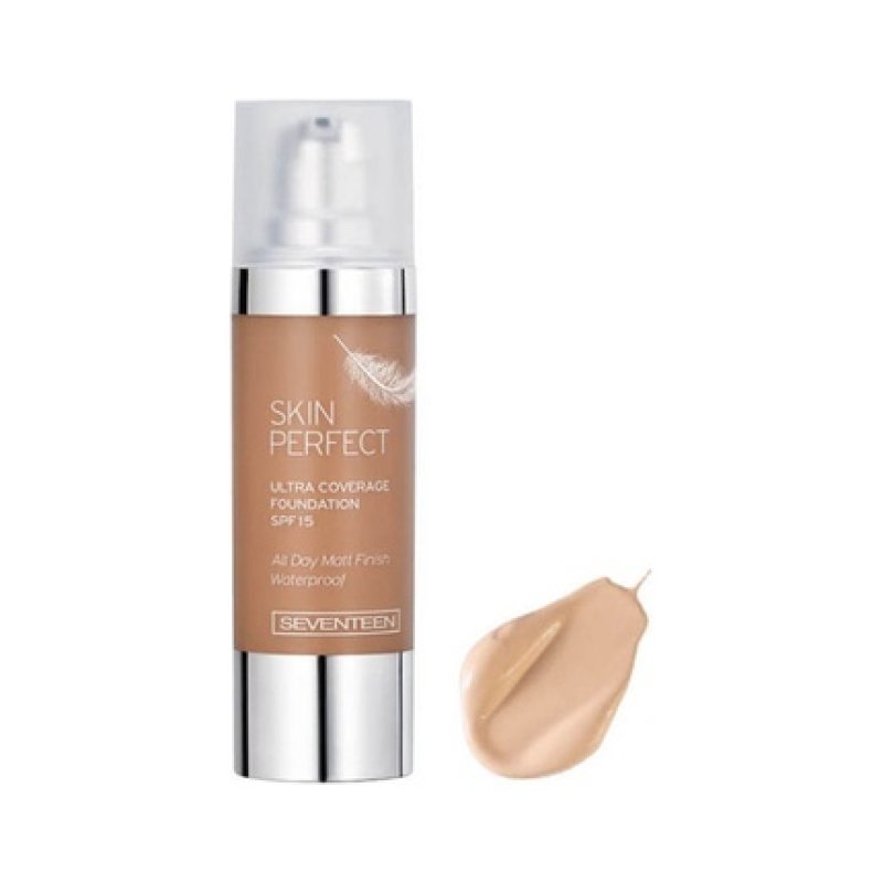 Seventeen Skin Perfect Ultra Coverage Waterproof Liquid Make Up Spf15 30ml