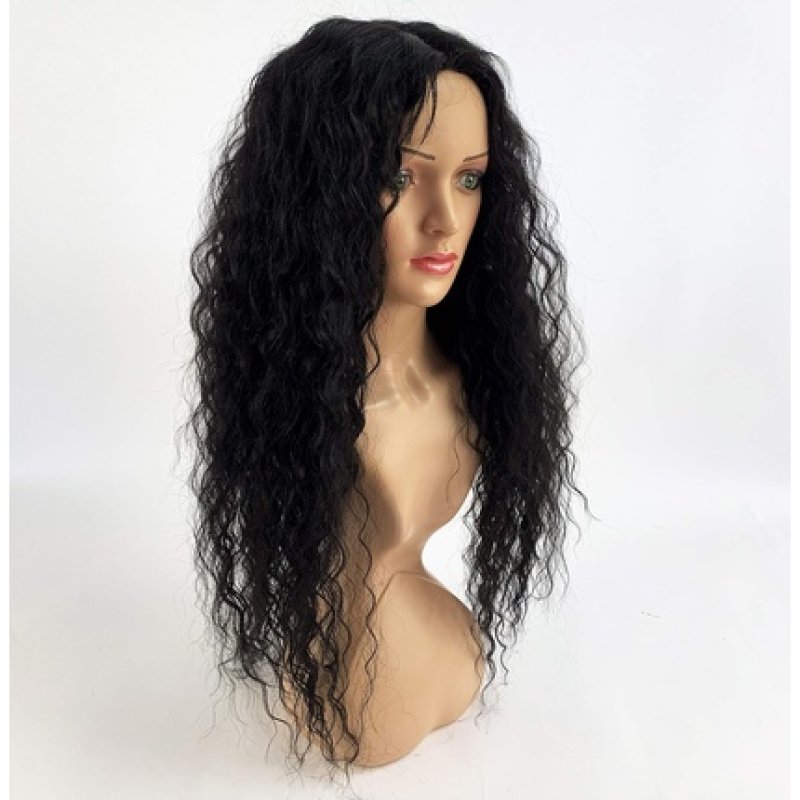 Sleek 30 Long Lace Parting Wig Synthetic 4-Inch Deep Parting with Baby Hair