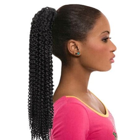 Dream Hair Afro Kinky Curly Ponytail 18" - Synthetic Hair