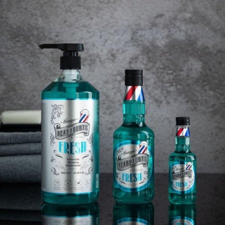 Beardburys Fresh Refreshing Shampoo for Men Invigorating Clean with Menthol