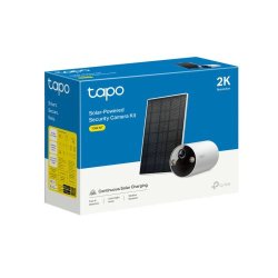 TP-Link Camera Tapo TC82 Wireless Outdoor Security, 2K 3MP, Night Vision, IP65 TP-Link Tapo Solar Panel 2.5W, IP65,