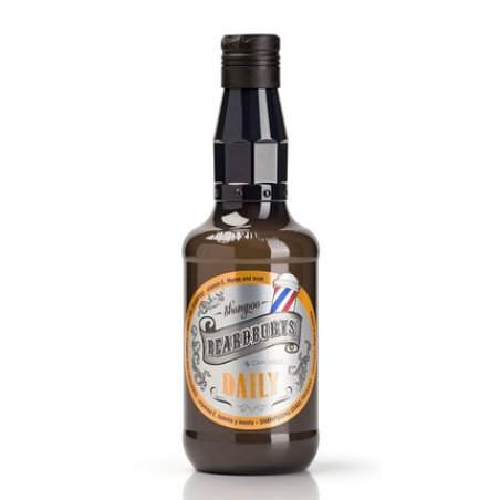 Beardburys Daily Shampoo Sulfate and Paraben Free Moisturizing Professional Shampoo for All Hair Types Minty Scent