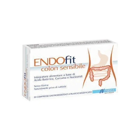 Infarma Endofit Colon Sensitive - 2 Blisters Of 15 Gastro-Resistant Modified Release Tablets