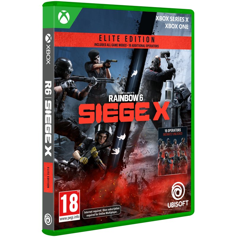 Ubisoft Tom Clancy’s Rainbow Six Siege X - Elite Edition, Xbox One | Series X Xbox One/Xbox Series X