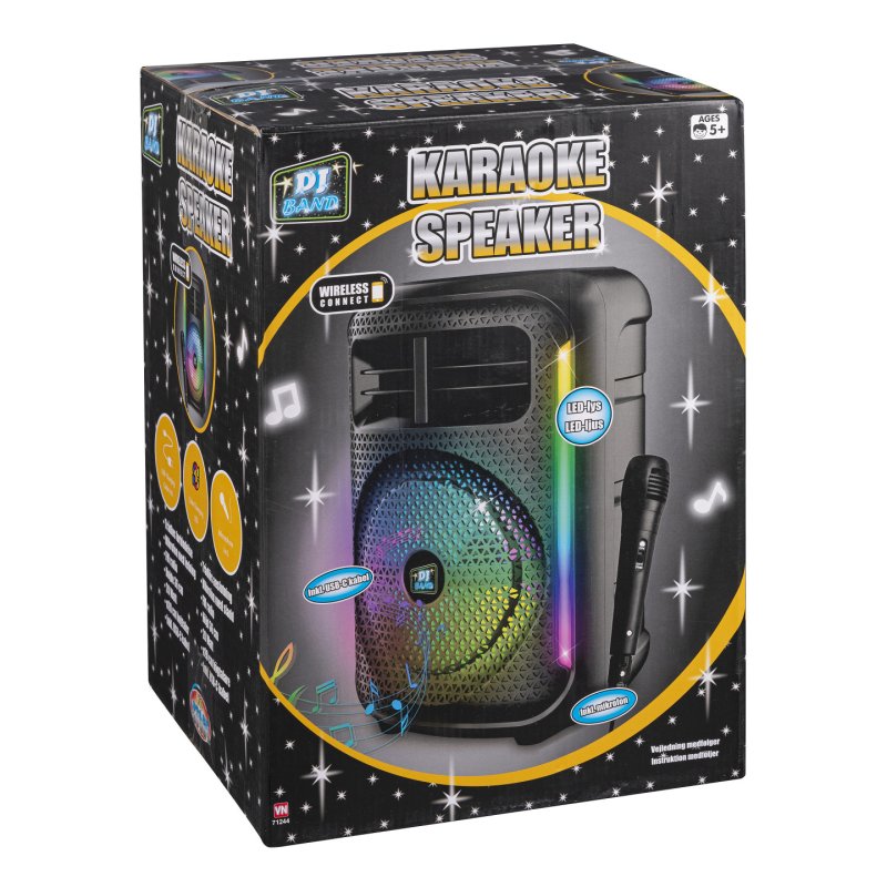 DJ Band - Karaoke Speaker with Microphone (71244)