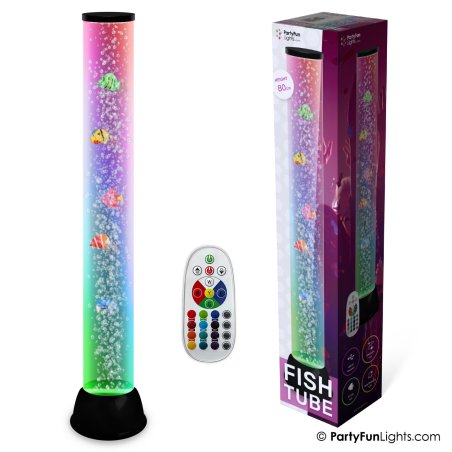 Partyfunlight - XXL Fish Tube Lamp H: 80cm (605405)