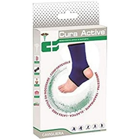 Cura Farma Ankle Support Made of Fabric with Heel Opening