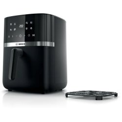 Bosch Serie 4 MAFS2462B friteuse Unique 6,1 L Autonome 2050 W Friteuse d’air chaud Noir
