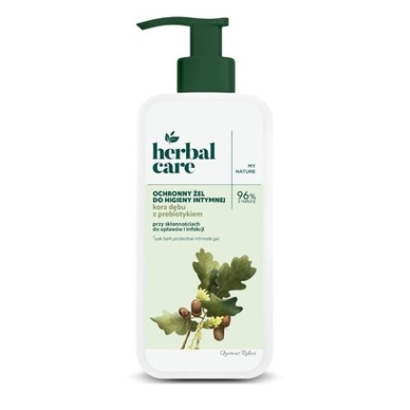 Herbal Care Protective Gel For Intimate Hygiene With Oak Bark And Prebiotic 330ml