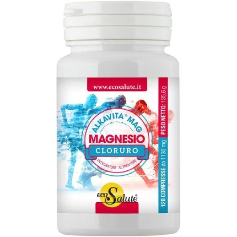 Ecosalute Space Magnesium Chloride Alkavita Mag B272 Multicolor 120 Tablets