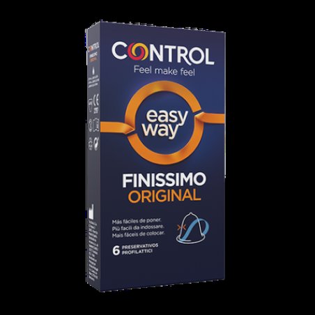 CONTROL Finissimo Easy Way Condoms 6 Thin Condoms