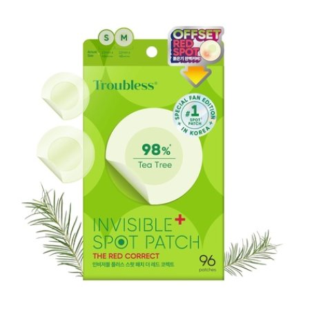Troubless Invisible Plus Spot Patch The Red Correct Thin Hydrocolloid W 98