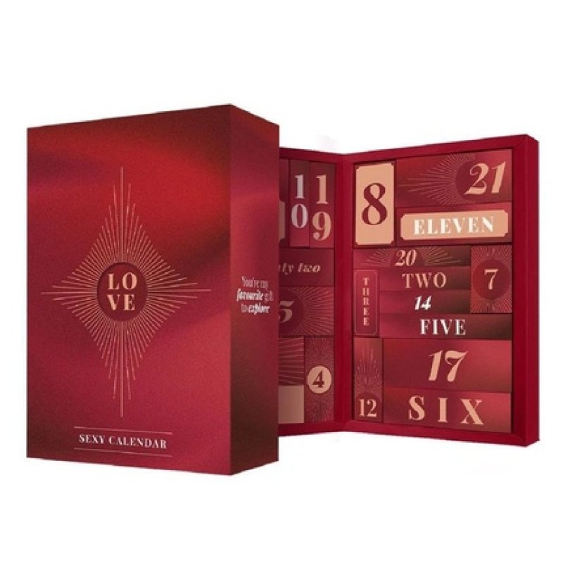 Love Sexy Advent Calendar With Erotic Toys 24 Pieces