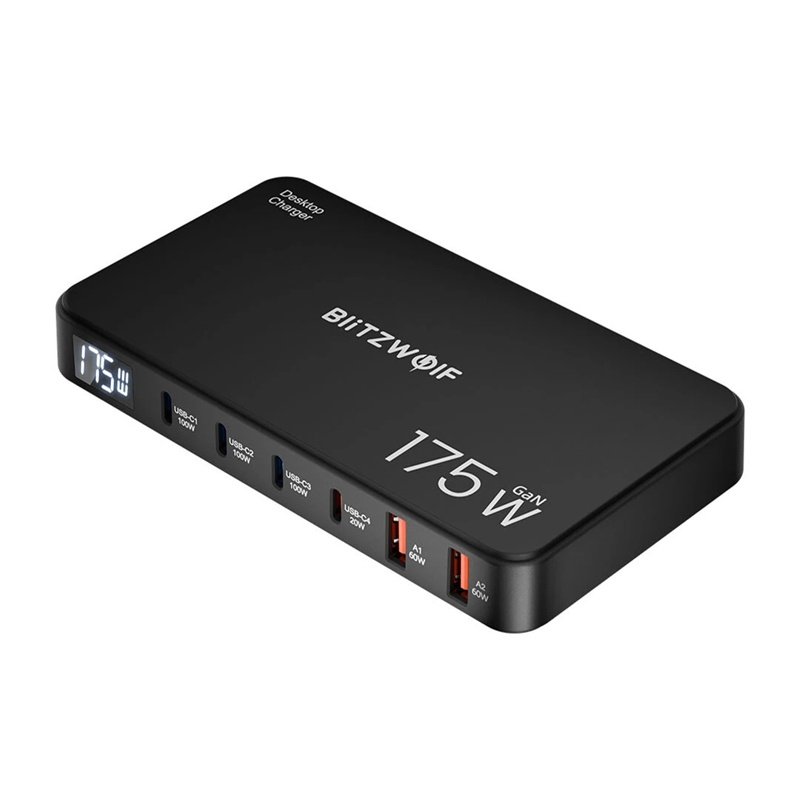 Blitzwolf BW-S30 6-in-1 Charging Station 4xUSB-C 2xUSB 175W