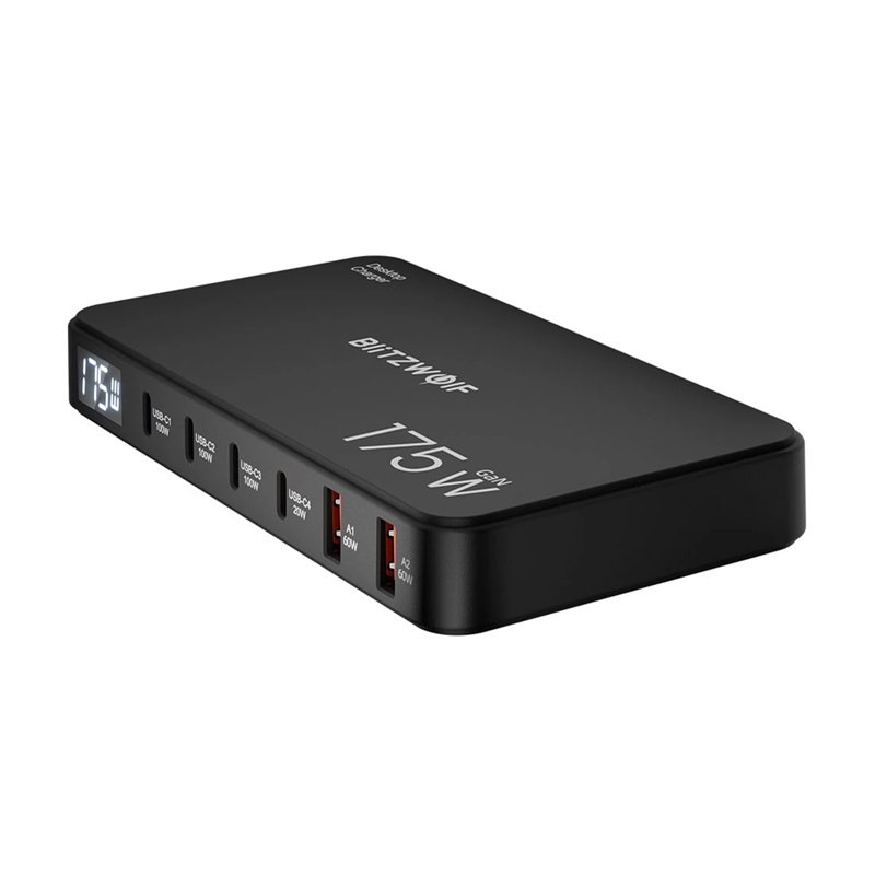 Blitzwolf BW-S30 6-in-1 Charging Station 4xUSB-C 2xUSB 175W