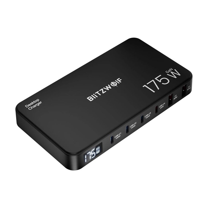 Blitzwolf BW-S30 6-in-1 Charging Station 4xUSB-C 2xUSB 175W