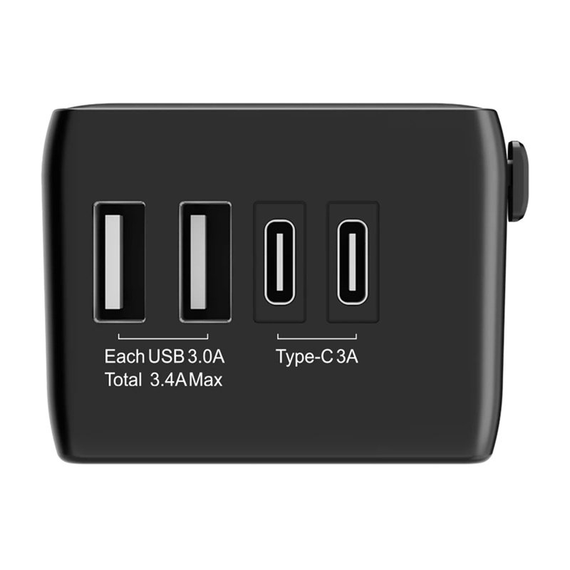 Blitzwolf BW-TA1 4-in-1 Travel Adapter 2xUSB C PD 20W