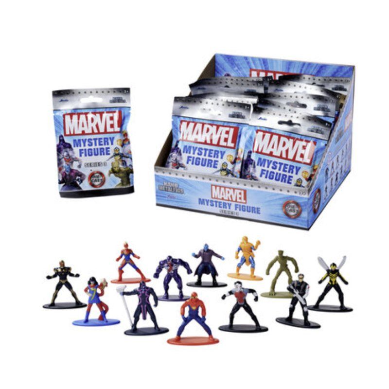 MARVEL - Display Figurines Nano Mystery 12 Assortiments - 24pc