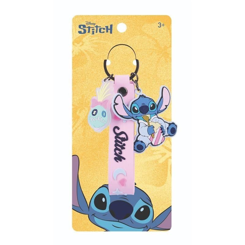 STITCH & HELLO KITTY - Display de 24 Porte-Clés 14cm