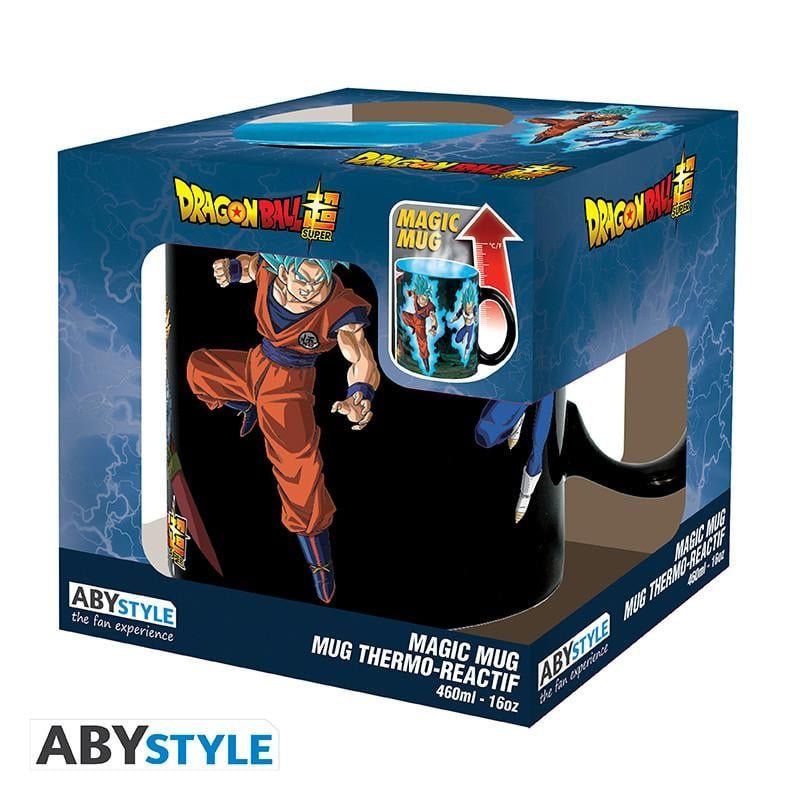 DRAGON BALL SUPER - Saiyans & Black - Mug thermoréactif 460ml
