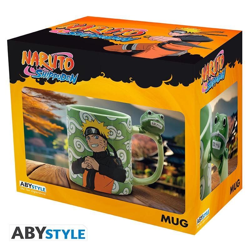 NARUTO SHIPPUDEN - Naruto et Gama-chan - Mug 3D 460ml