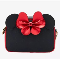 DISNEY - Minnie Mouse red bow - Sac bandoulière Loungefly 'Exclusive'
