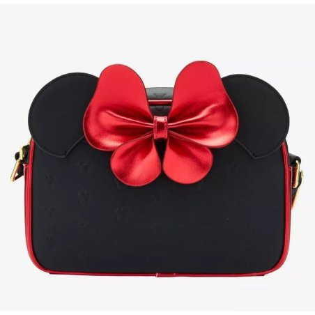 DISNEY - Minnie Mouse red bow - Sac bandoulière Loungefly 'Exclusive'