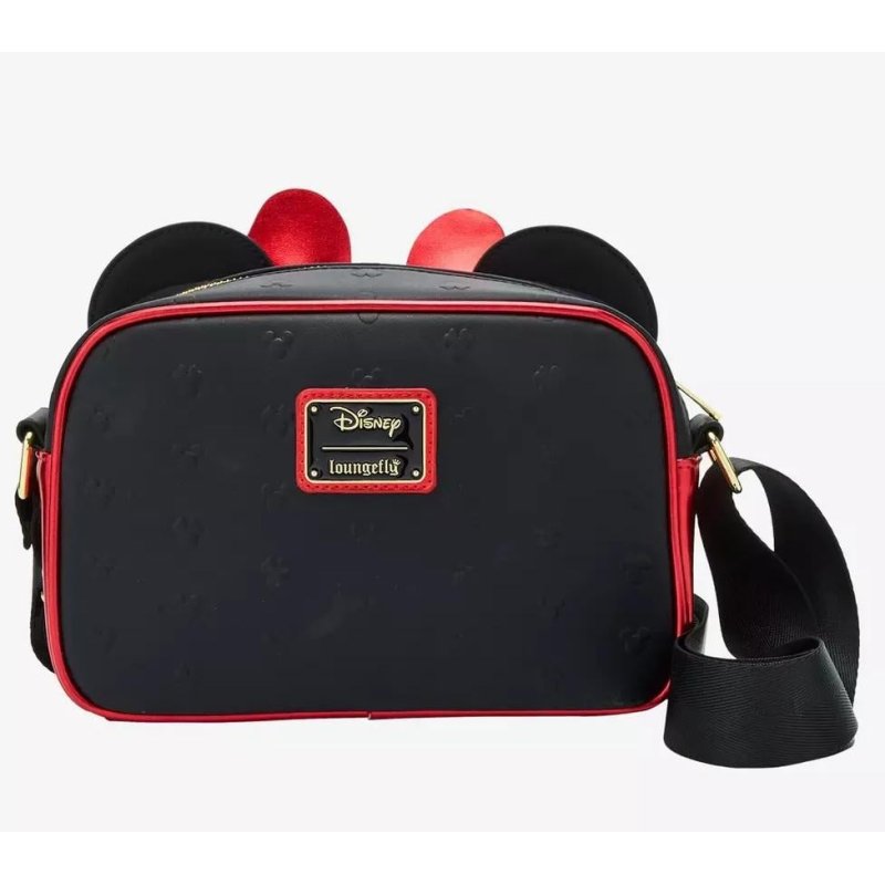 DISNEY - Minnie Mouse red bow - Sac bandoulière Loungefly 'Exclusive'