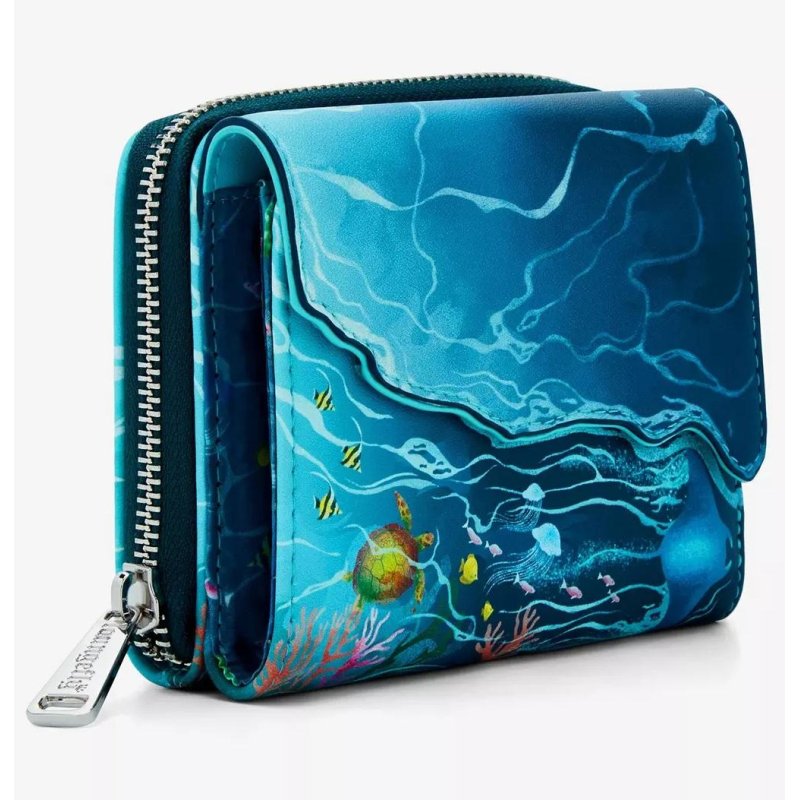 DISNEY - Vaiana "Water flow" - Portefeuille LoungeFly 'Exclusive'