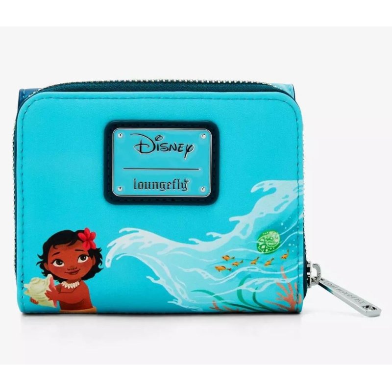 DISNEY - Vaiana "Water flow" - Portefeuille LoungeFly 'Exclusive'