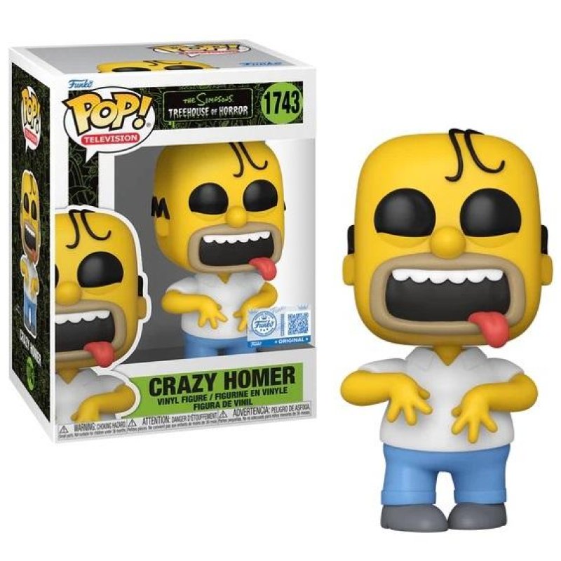 LES SIMPSONS - POP TV N° 1743 - Crazy Homer "TreeHouse Of Horror"