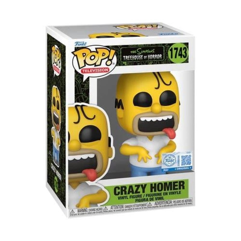 LES SIMPSONS - POP TV N° 1743 - Crazy Homer "TreeHouse Of Horror"
