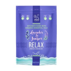 Ina Essentials Relax Bath Salt With Lavender And Juniper 330g