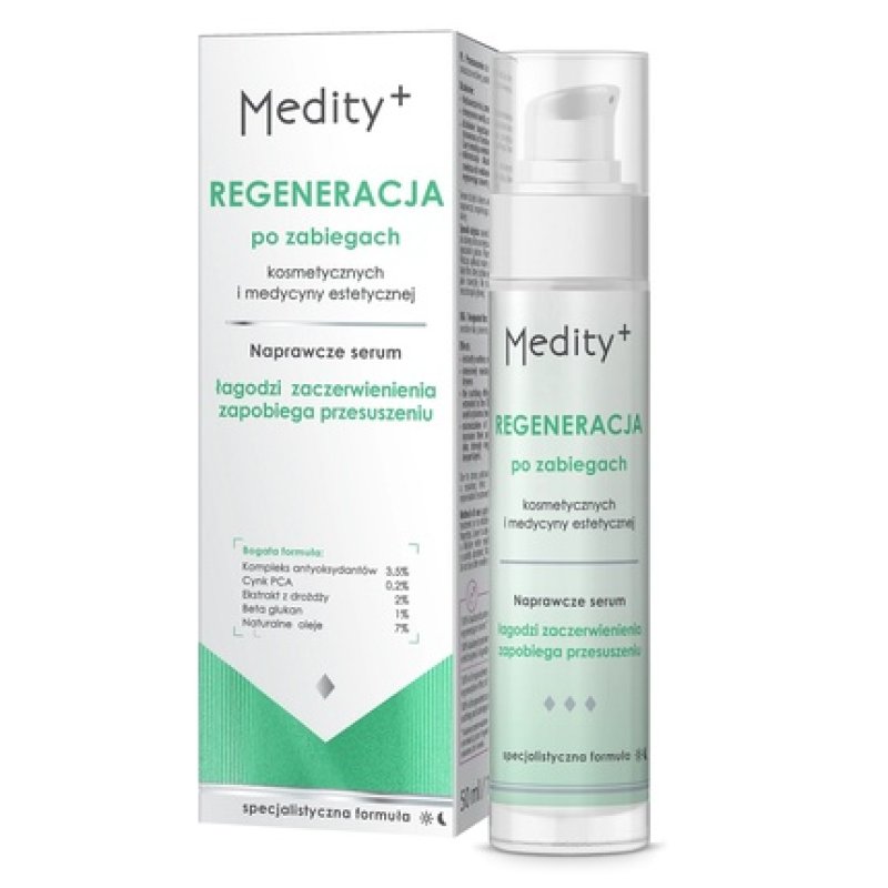 Medity Regeneration Repair Serum After Cosmetic And Aesthetic Medicine Treatments 50ml