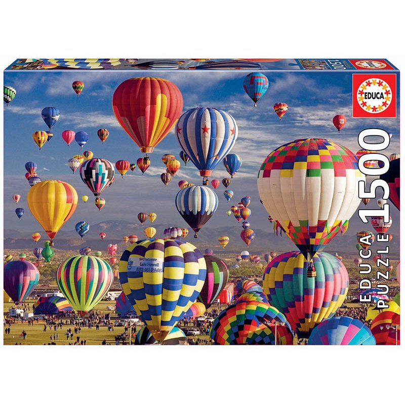 Educa Hot Air Ballons Jeu de puzzle 1500 pièce(s) Paysage