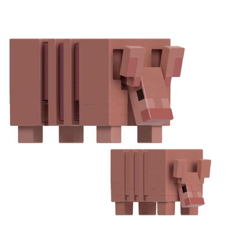 Minecraft Armadillo Action Figure & Accessories Set, 3.25-inch Scale Collectible Toy