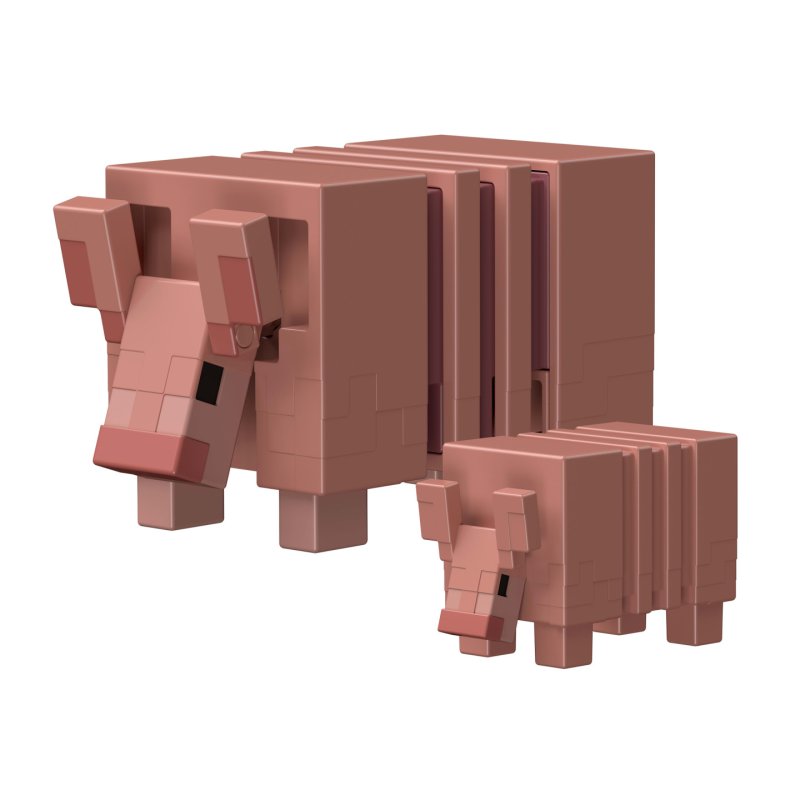Minecraft Armadillo Action Figure & Accessories Set, 3.25-inch Scale Collectible Toy