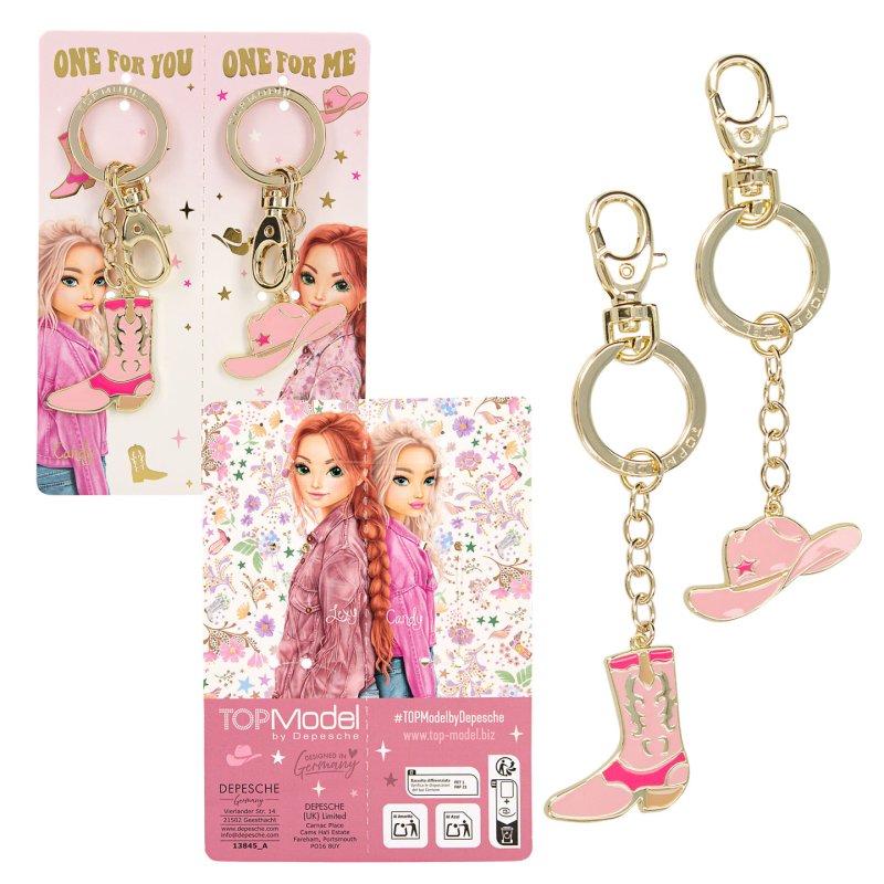 TOPModel - BFF Keyring COWGIRL (413845)