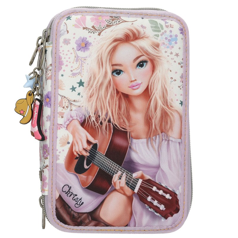 TOPModel Triple Pencil Case COWGIRL
