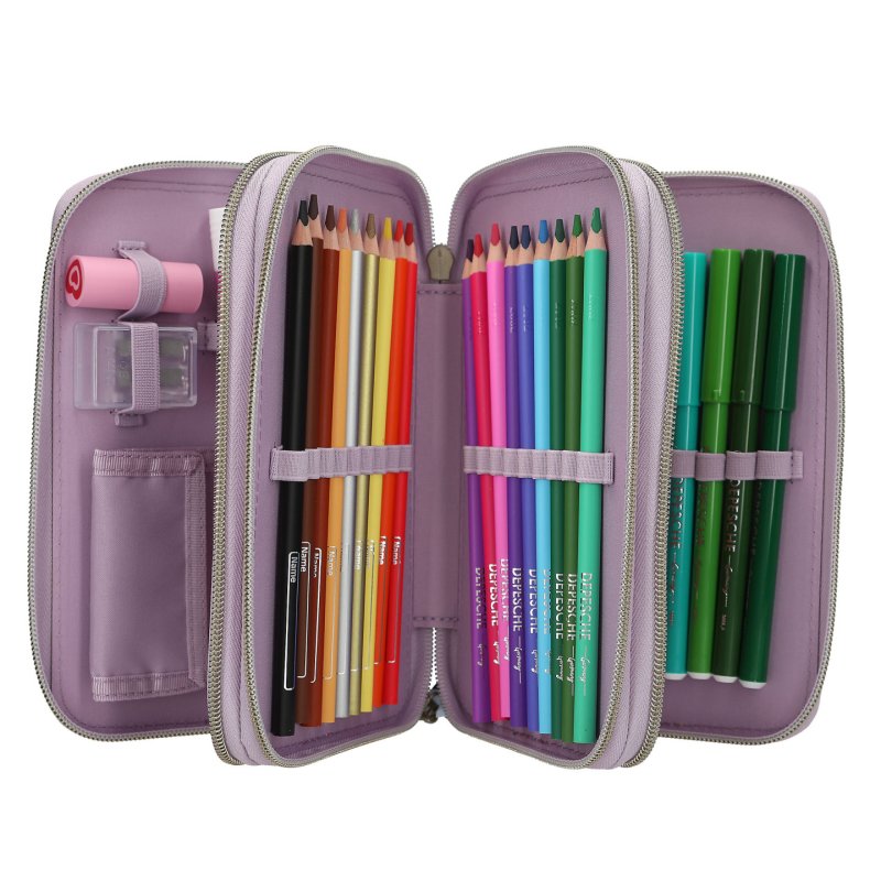 TOPModel Triple Pencil Case COWGIRL