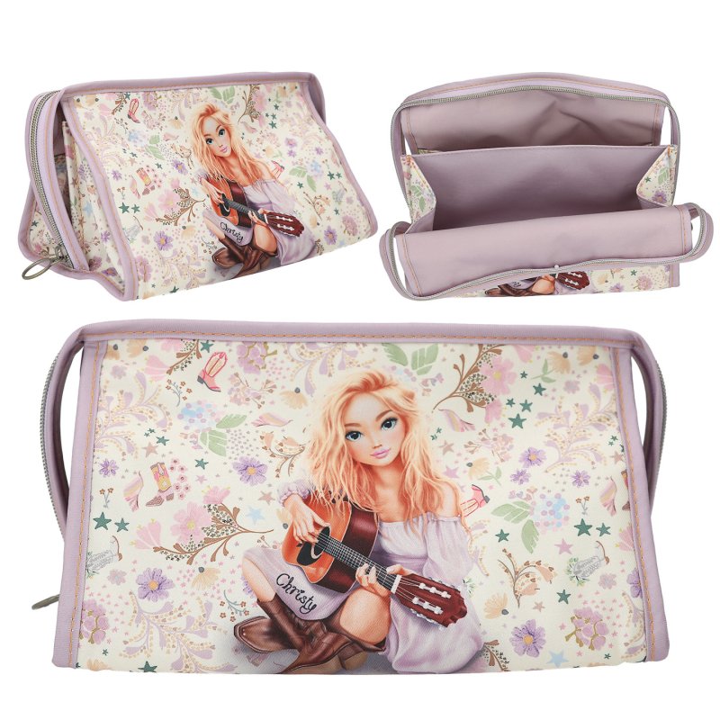 TOPModel - Multi Use Bag COWGIRL - Cream-colored with Pale Purple Accents