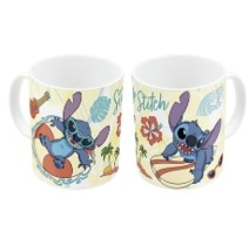 ESP MUG CERAMIQUE STITCH SURF 325ML