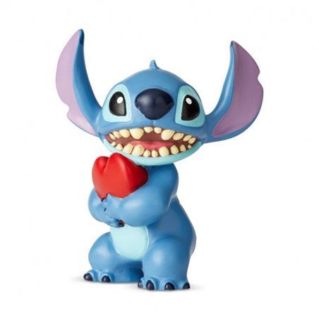 Figurine Stitch coeur (Disney Tradition)