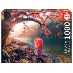 Educa Sunrise In Katsuma River Jigsaw puzzle 1000 pc(s) Landscape