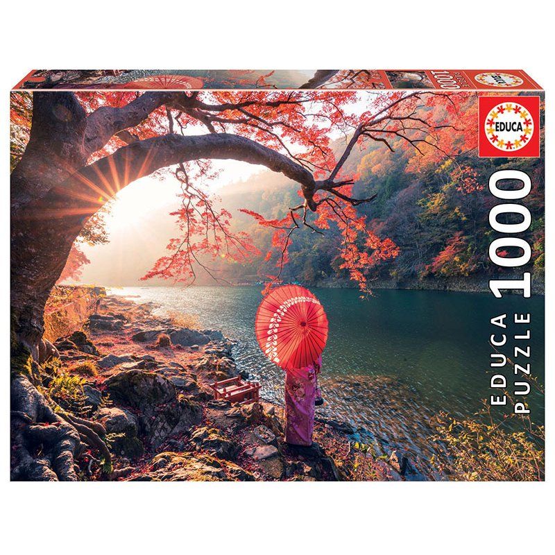 Educa Sunrise In Katsuma River Jeu de puzzle 1000 pièce(s) Paysage